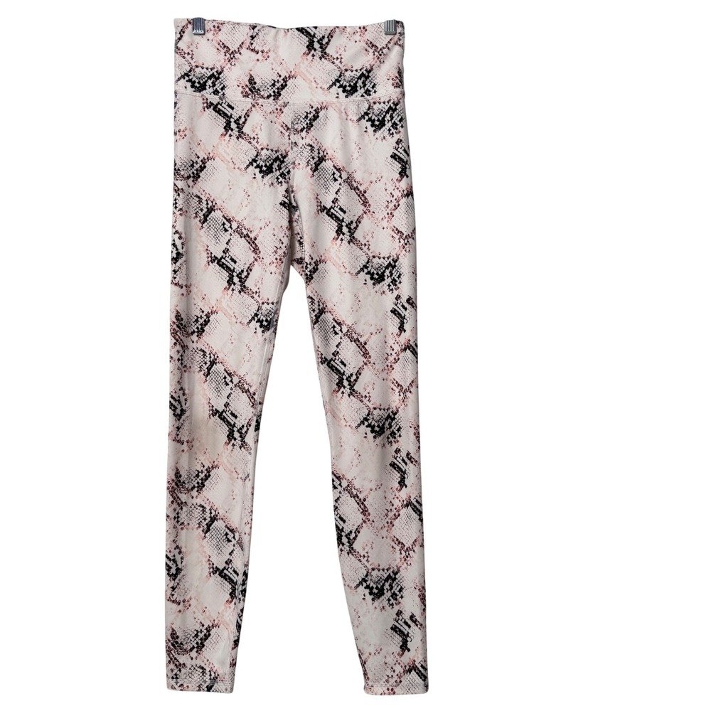 Fabletics UltraCool Snakeskin Print Athletic Leggings Women's Size Small